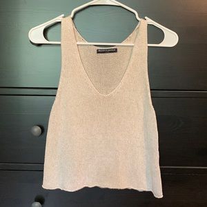 Brandy Melville Knit Crop Top